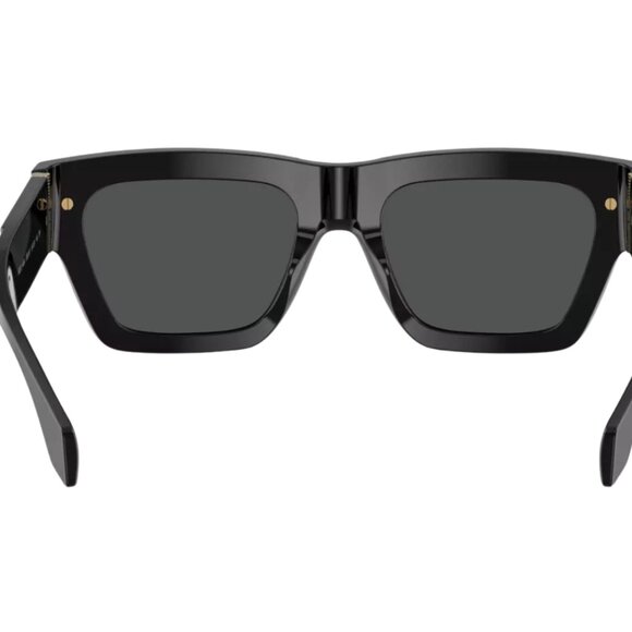 VERSACE SUNGLASSES VE4464 GB1/87 BLACK FRAME W/ DARK GREY LENS 52MM main image 4